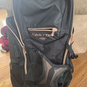 Easton Black and Gold Softball Bag